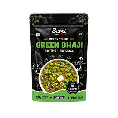 Green Pav Bhaji - Ready to Eat