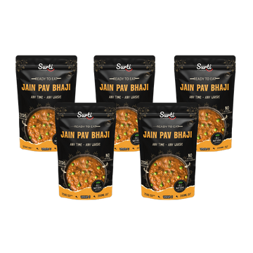 Jain Pav Bhaji - Ready to Eat