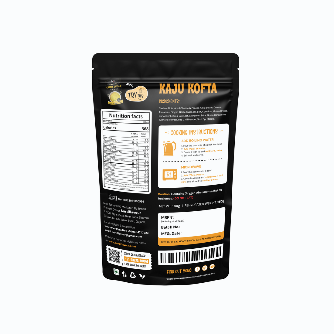 Kaju Kofta - Ready to Eat