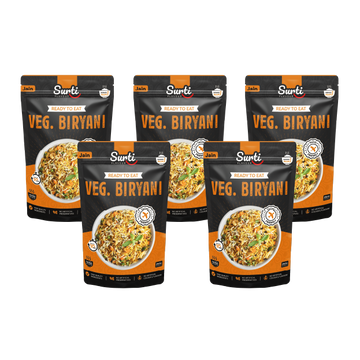 Jain Sahi Veg. Biryani - Ready to Eat