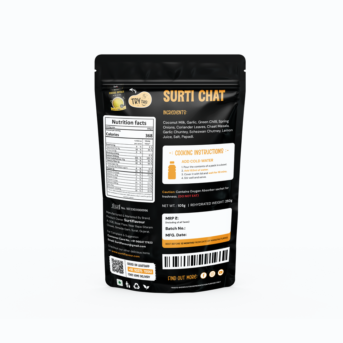 Surti Chat - Ready to Eat
