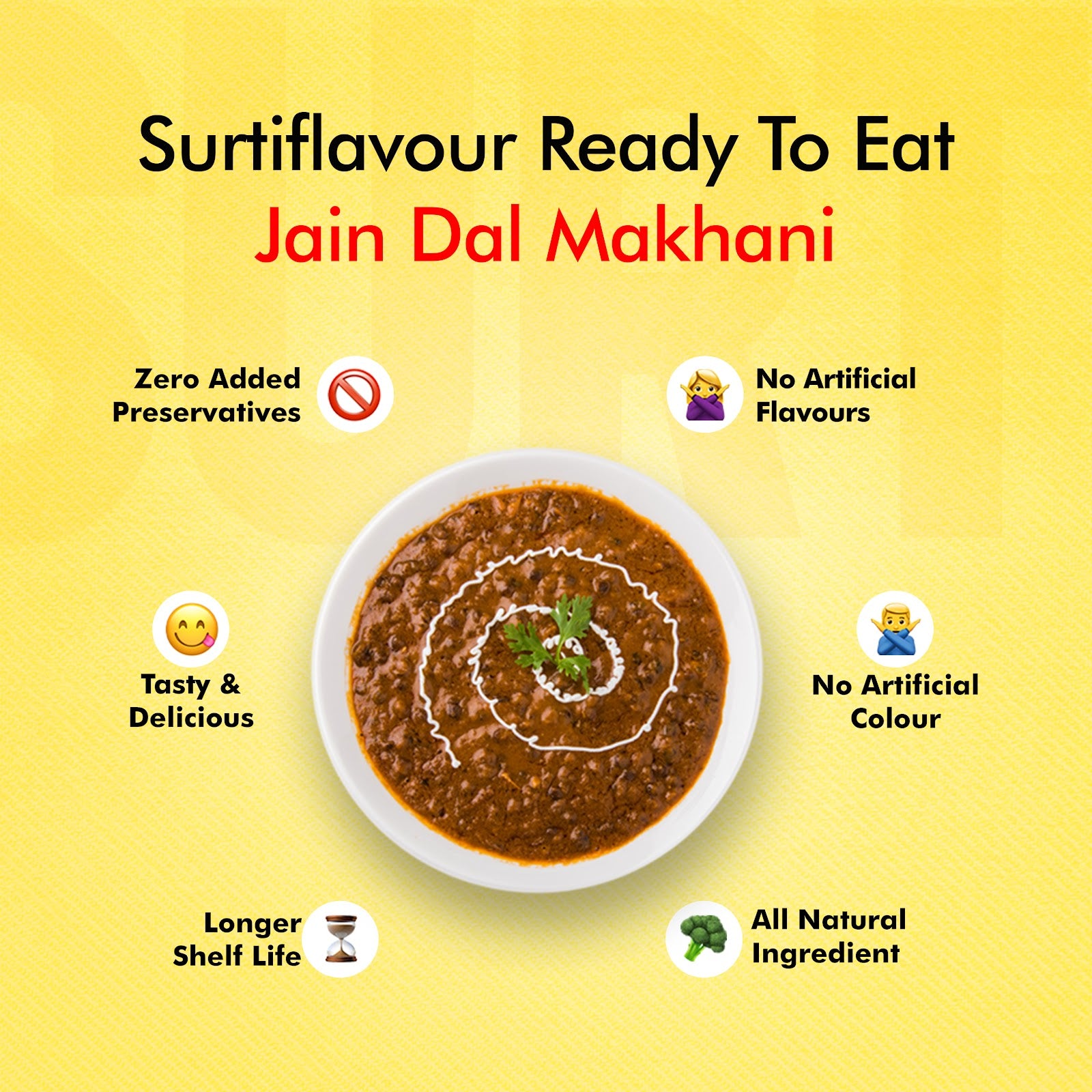 Jain Dal Makhani 3