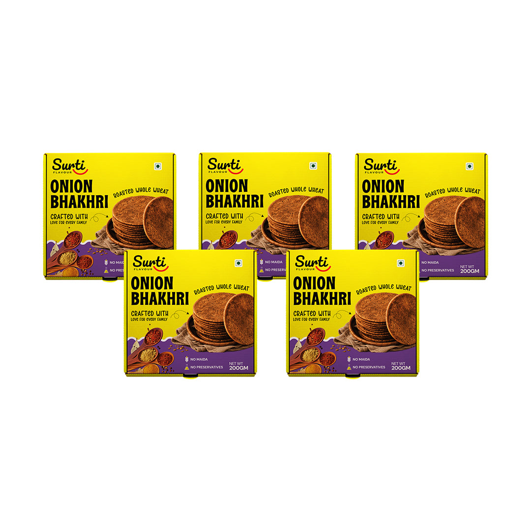 Onion Bhakhri 4