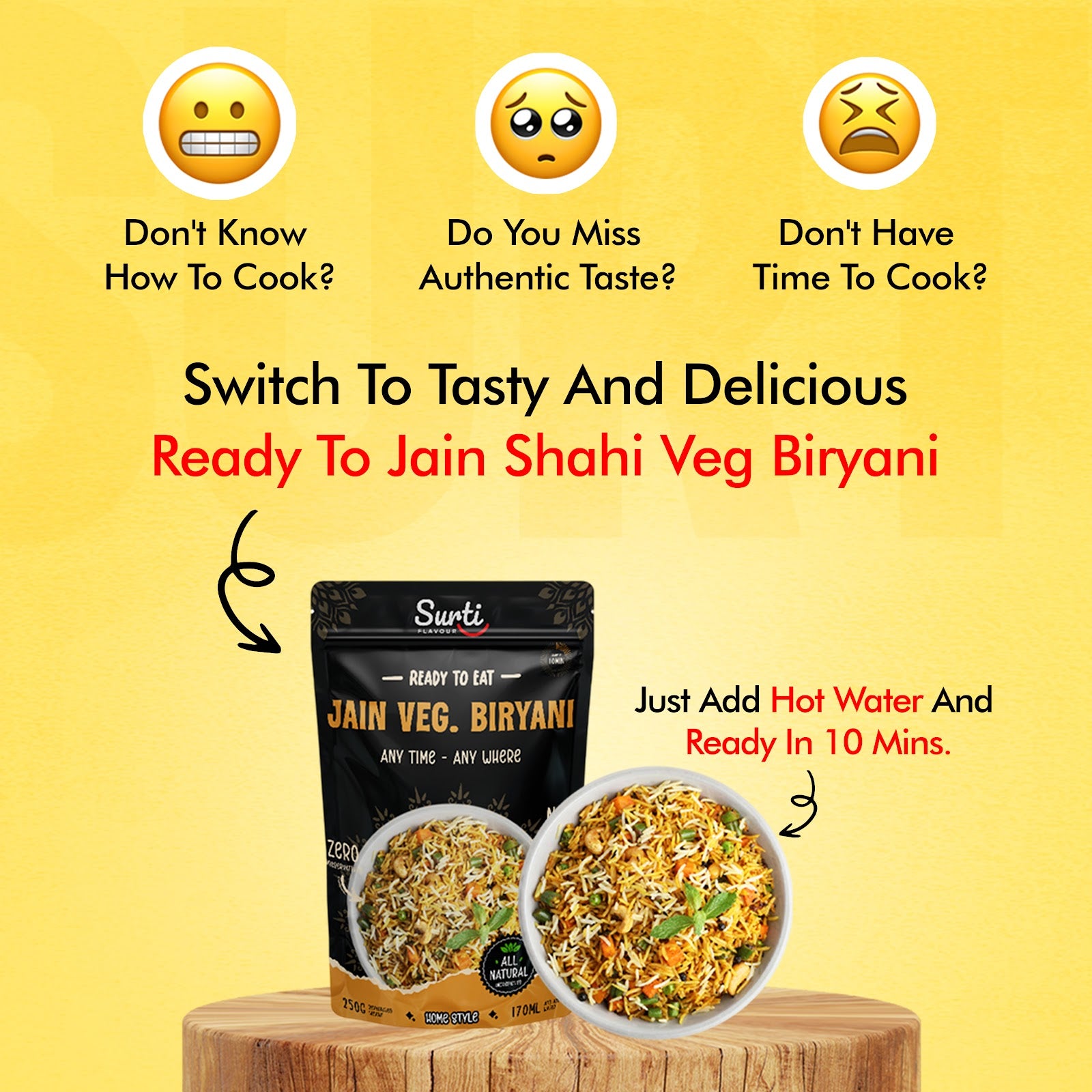 Jain Sahi Veg. Biryani 8