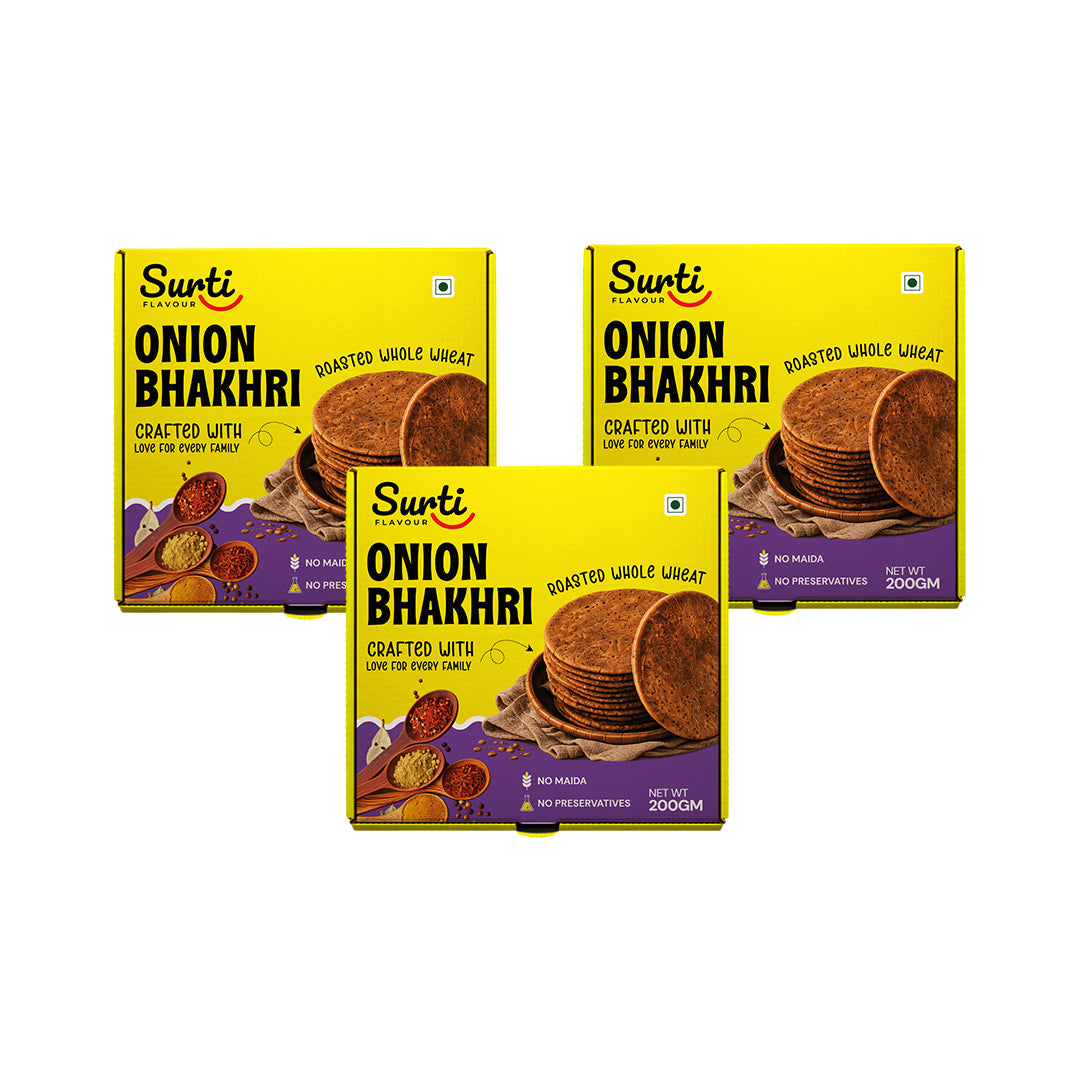 Onion Bhakhri 3