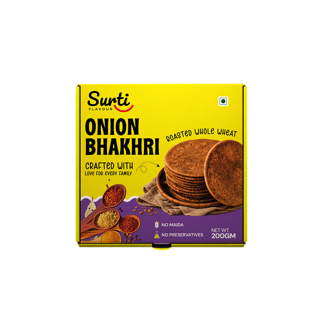 Onion Bhakhri 1