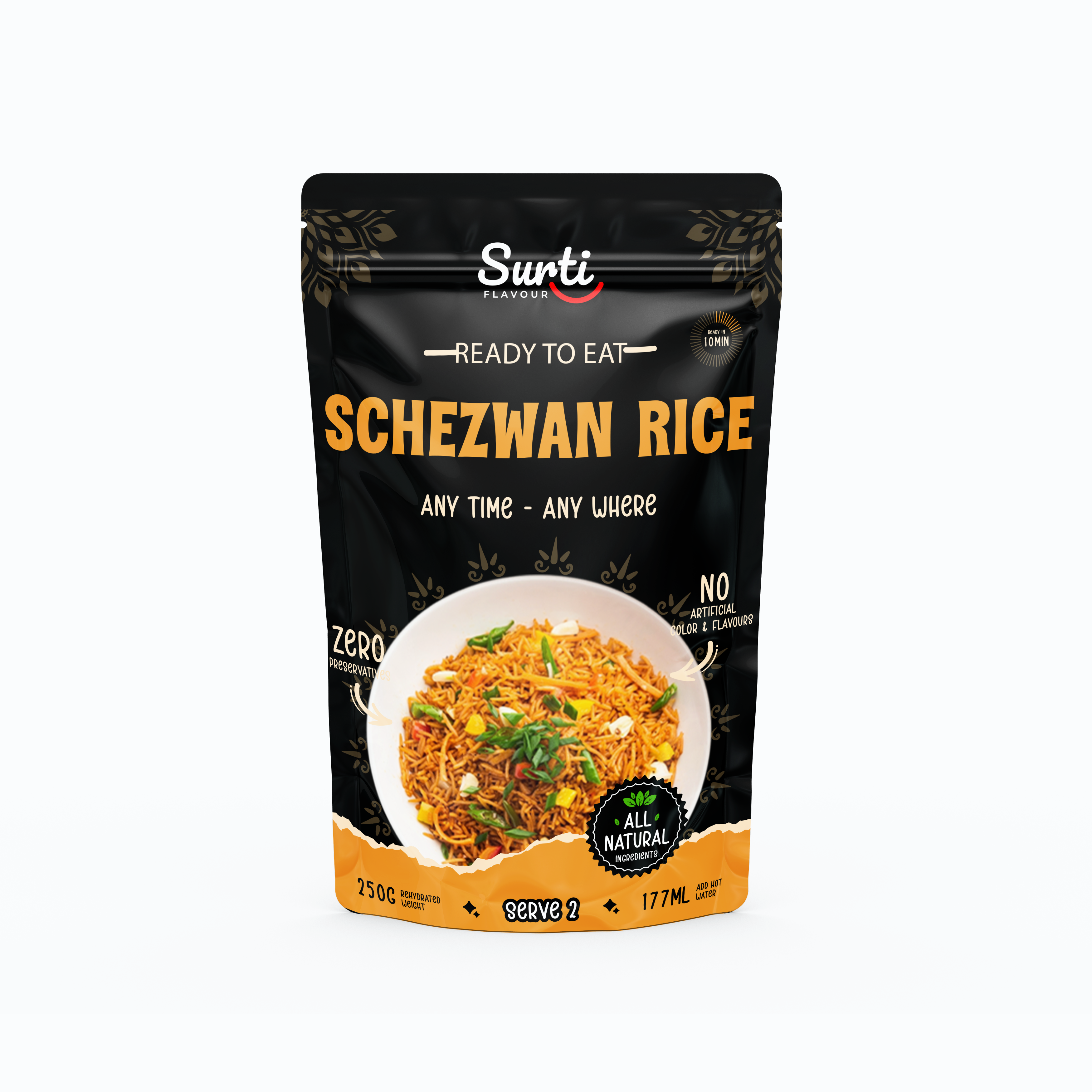 Sp. Schezwan Rice - Ready to Eat